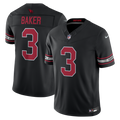 Budda Baker Arizona Cardinals Alternate Vapor F.U.S.E. Stitched Limited Jersey - Black