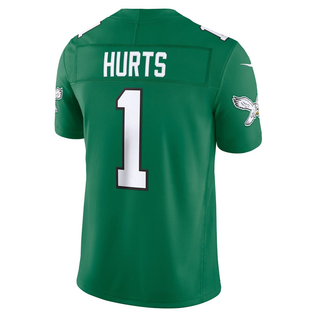 Jalen Hurts Philadelphia Eagles Vapor F.U.S.E. Stitched Limited Jersey - Midnight Green