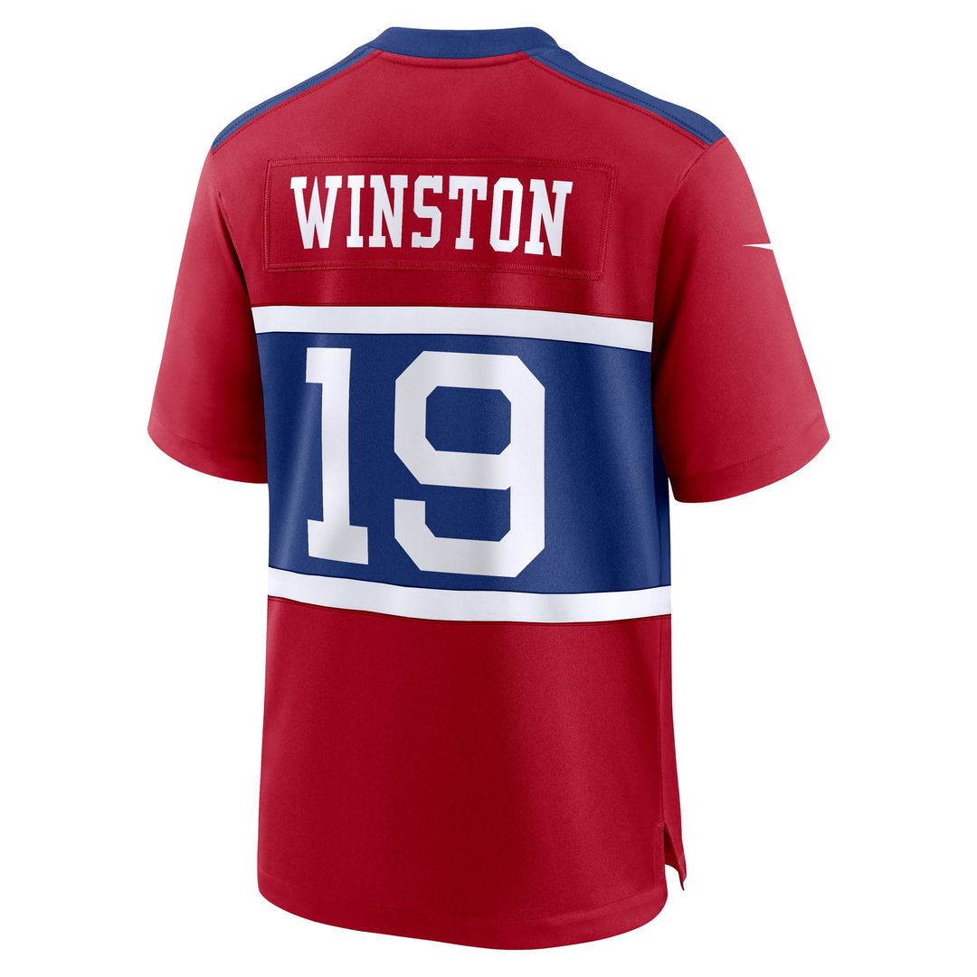 Jameis Winston New York Giants Alternate Game Jersey - Century Red