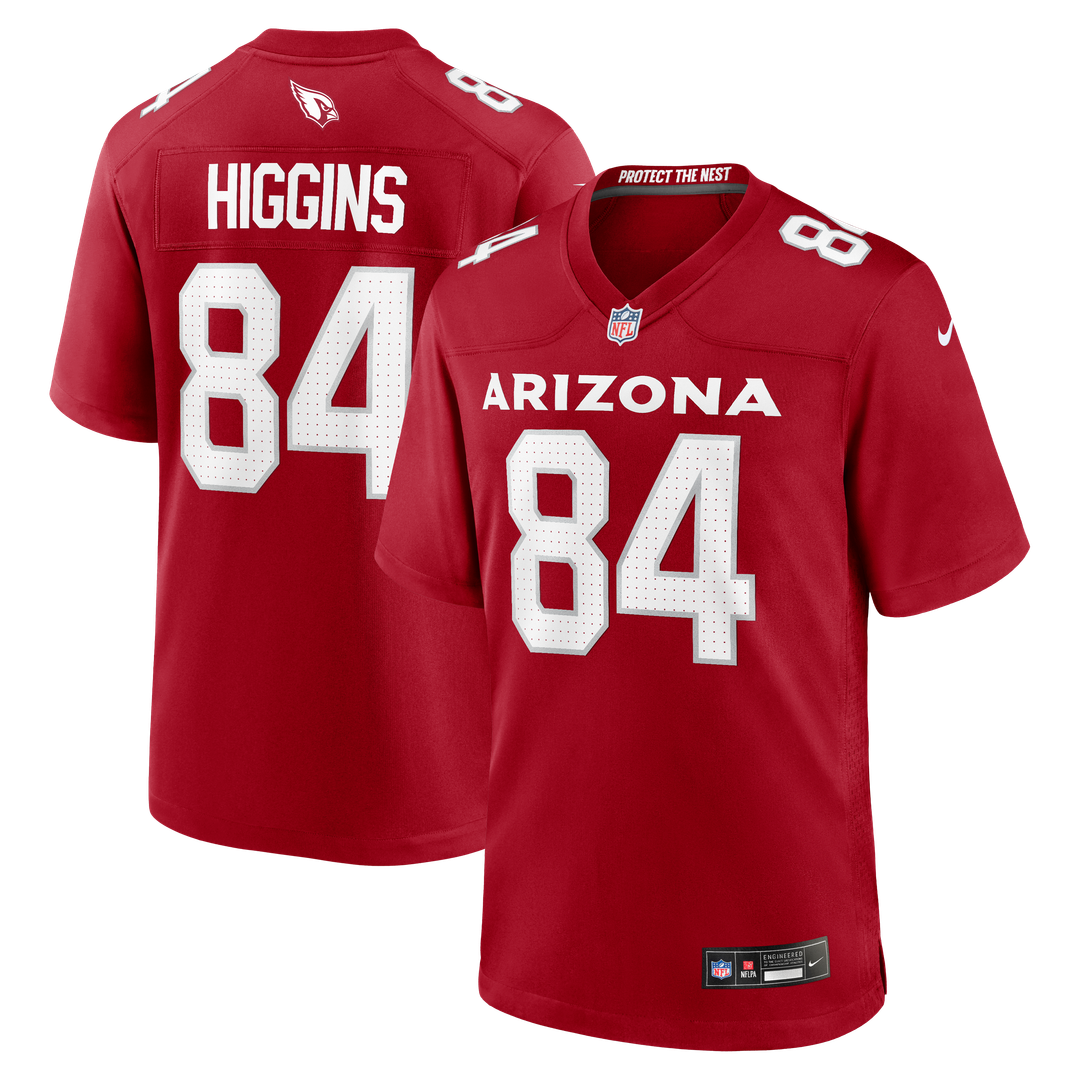 Elijah Higgins Arizona Cardinals Game Jersey - Cardinal