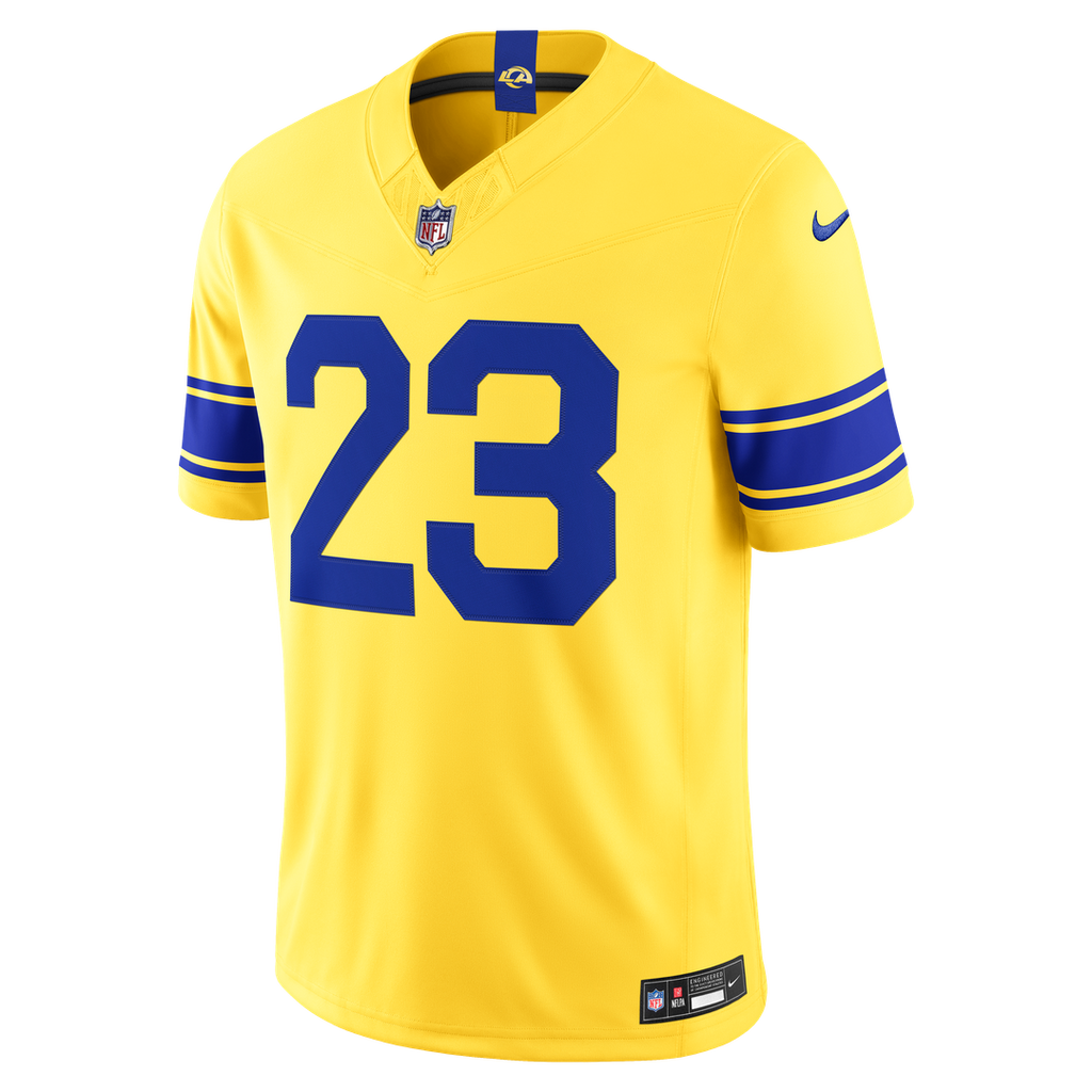 Kyren Williams Los Angeles Rams Vapor F.U.S.E. Stitched Limited Jersey - Royal Blue