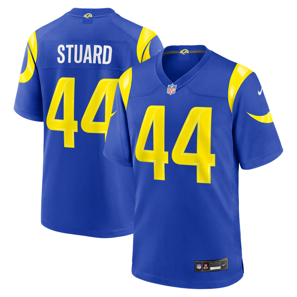 Grant Stuard Los Angeles Rams Game Jersey - Royal Blue