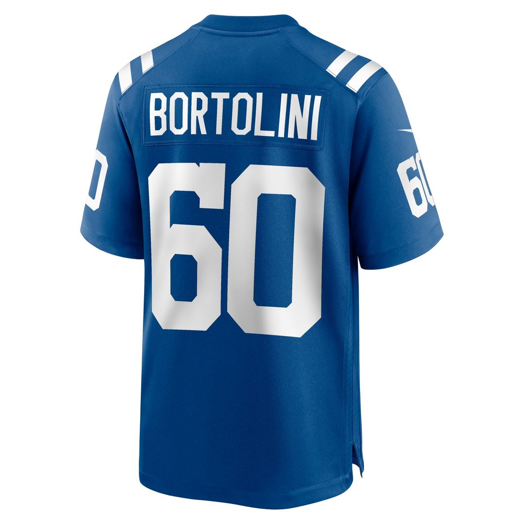 Tanor Bortolini Indianapolis Colts Game Jersey - Royal Blue