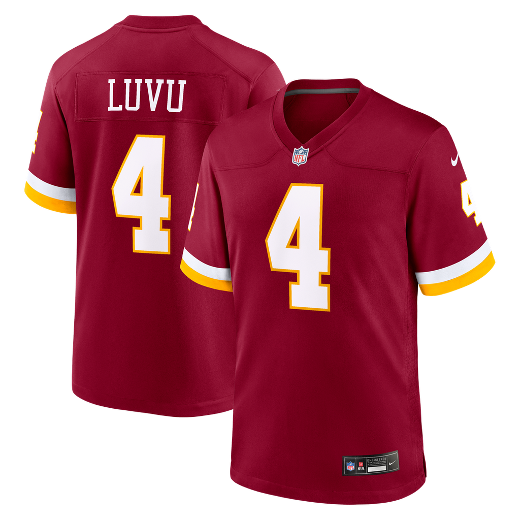 Frankie Luvu Washington Commanders Game Jersey - Burgundy