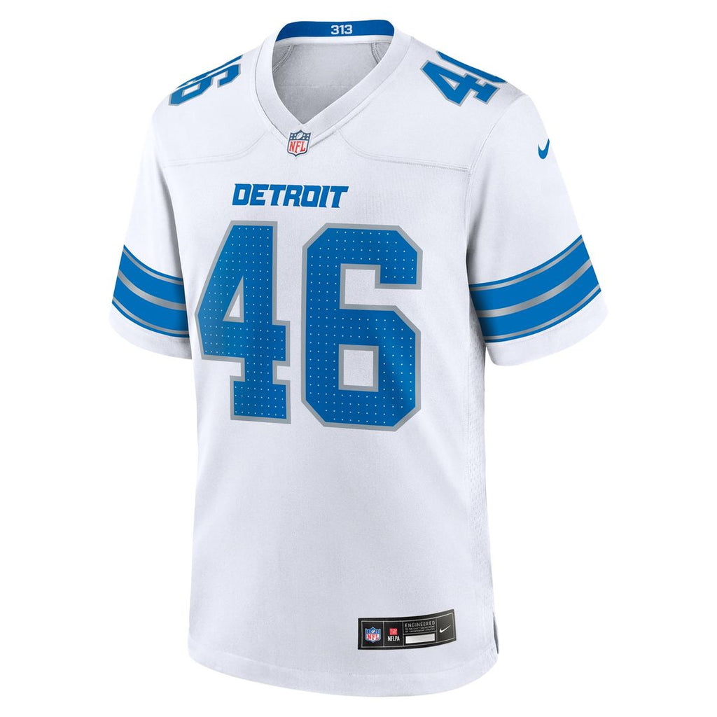 Jack Campbell Detroit Lions Game Jersey - Blue