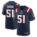 James Hudson New England Patriots Game Jersey - Navy