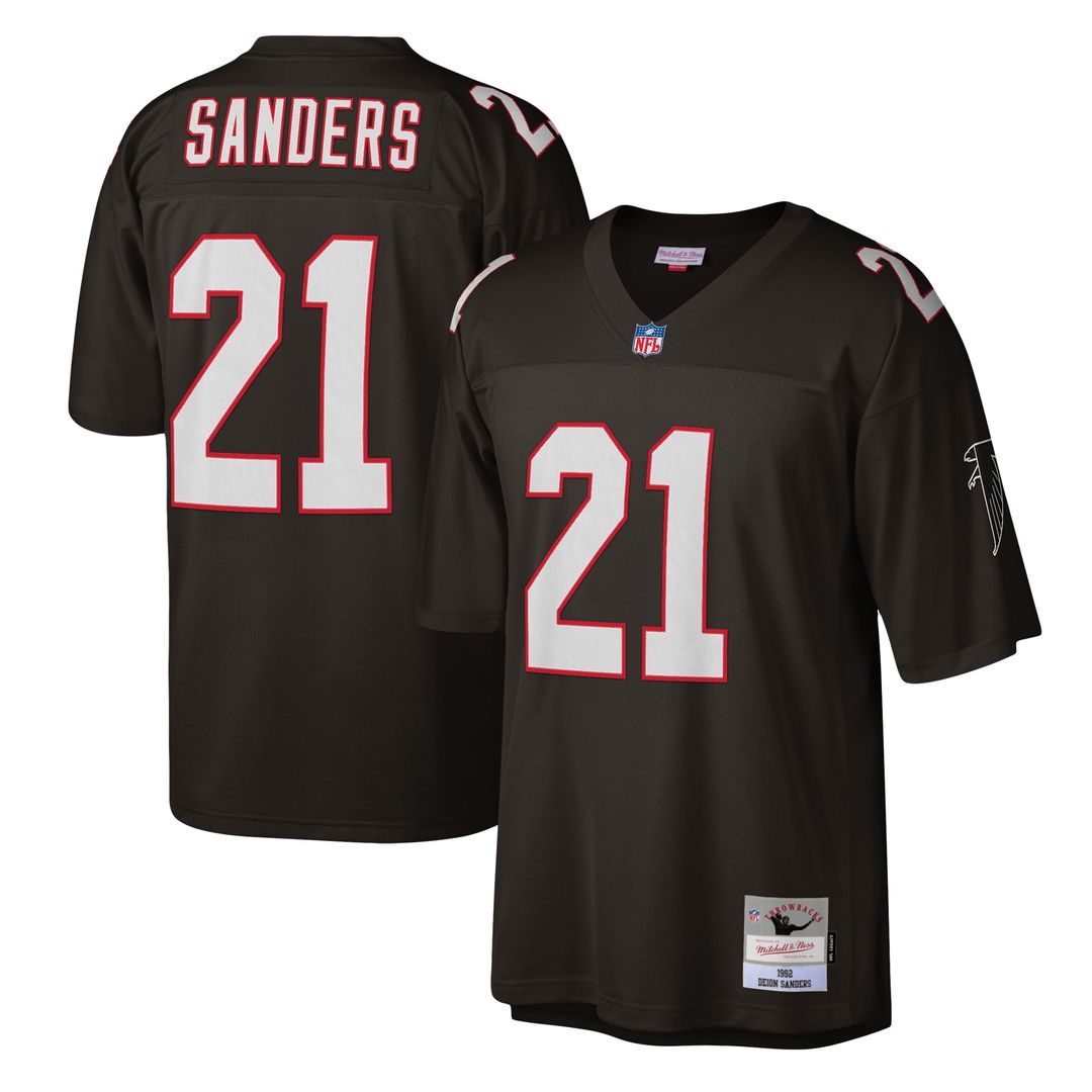 Deion Sanders Atlanta Falcons Legacy Replica Jersey - White