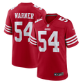 Fred Warner San Francisco 49ers Game Jersey - Scarlet