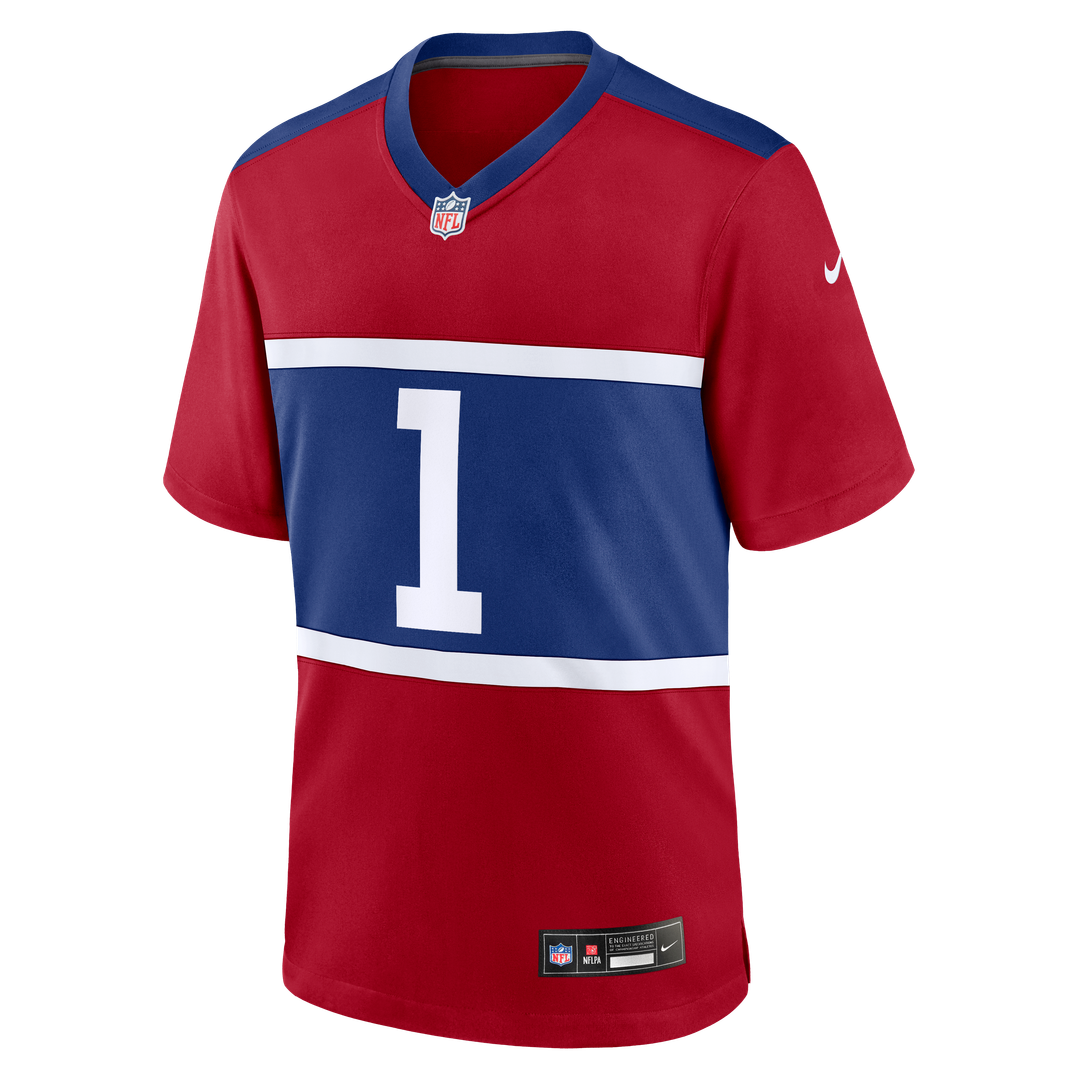 Malik Nabers New York Giants Alternate Game Jersey - Century Red