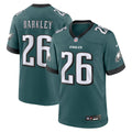 Saquon Barkley Philadelphia Eagles Game Jersey - Midnight Green