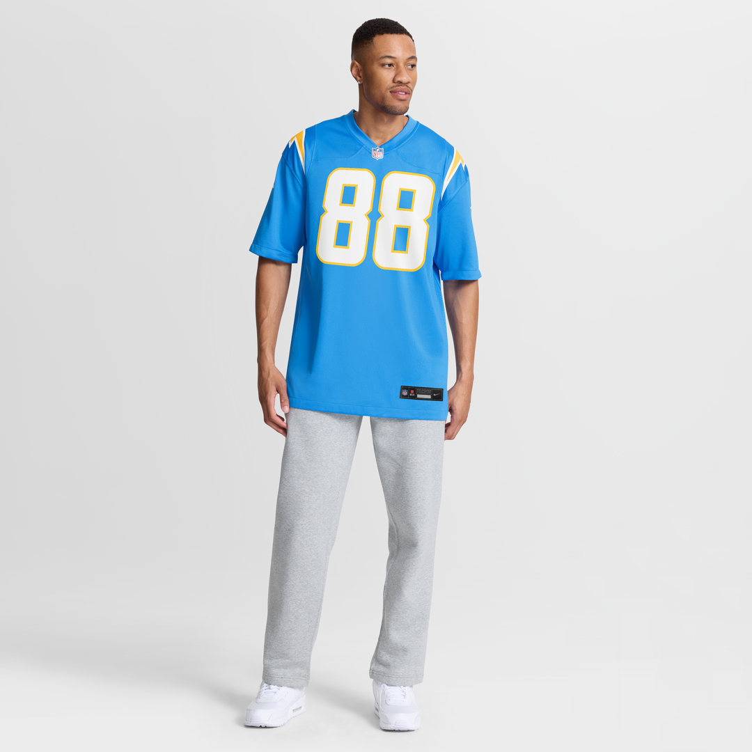 Charlie Kolar Los Angeles Chargers Game Jersey - Powder Blue