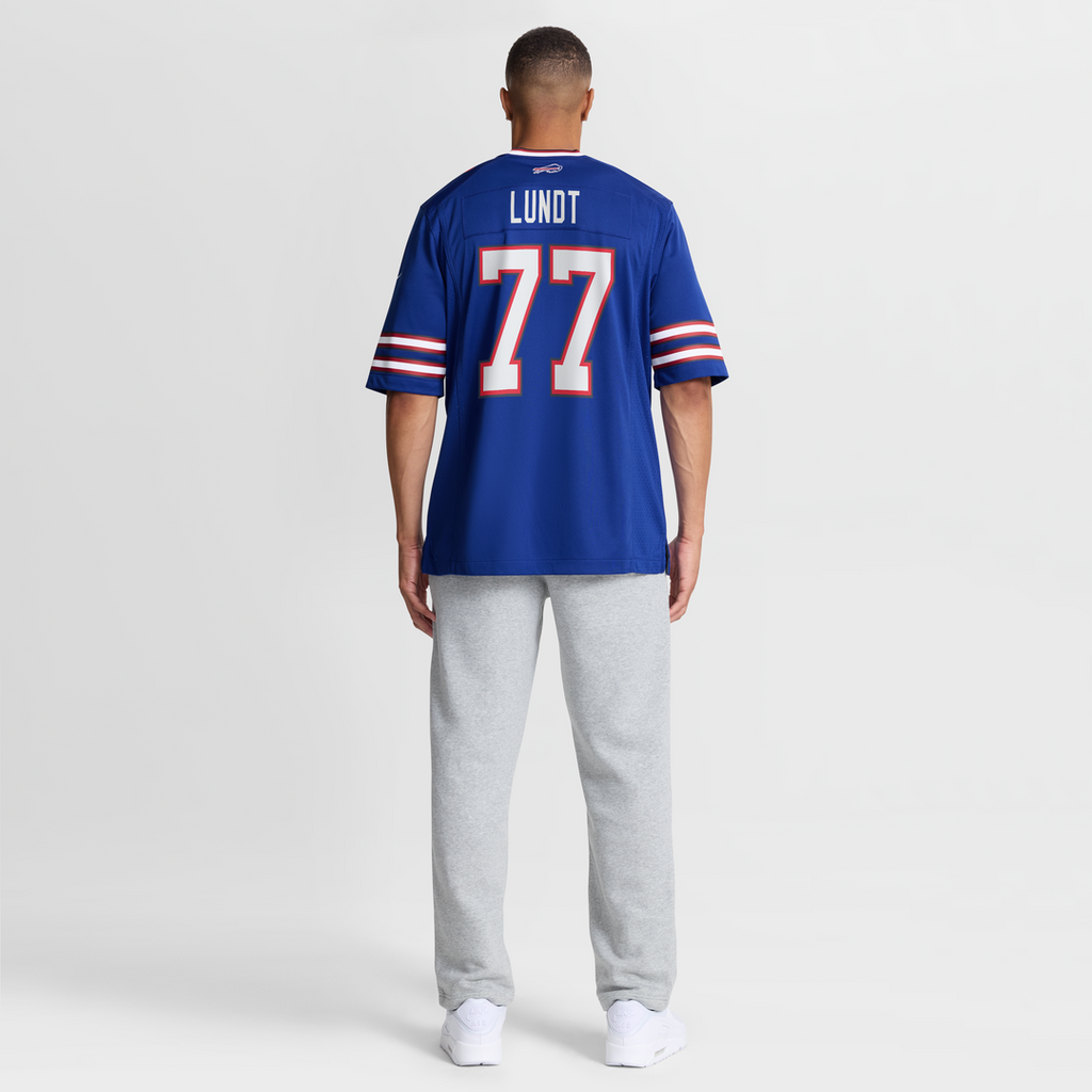 Chase Lundt Buffalo Bills Game Jersey - Royal Blue