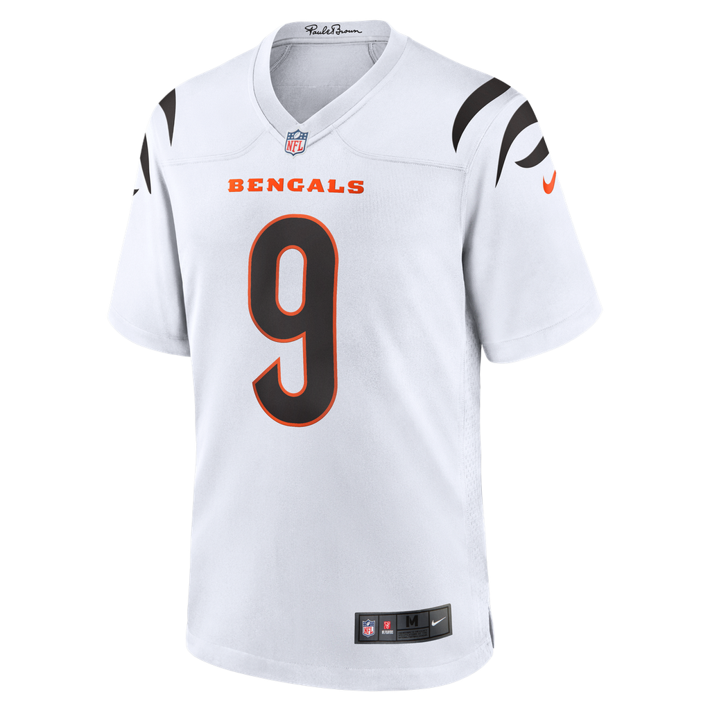 Joe Burrow Cincinnati Bengals Game Jersey - White