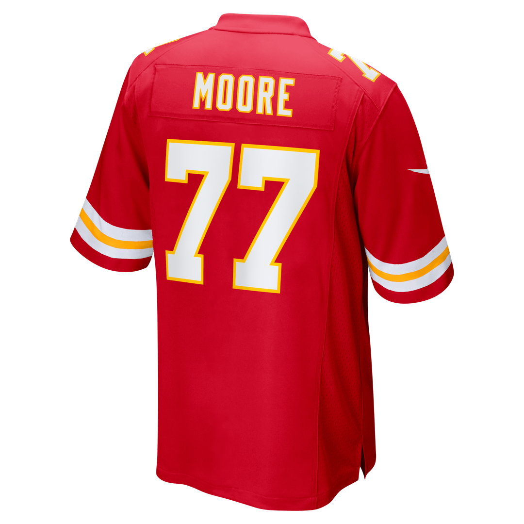 Jaylon Moore Kansas City Chiefs Game Jersey - Red