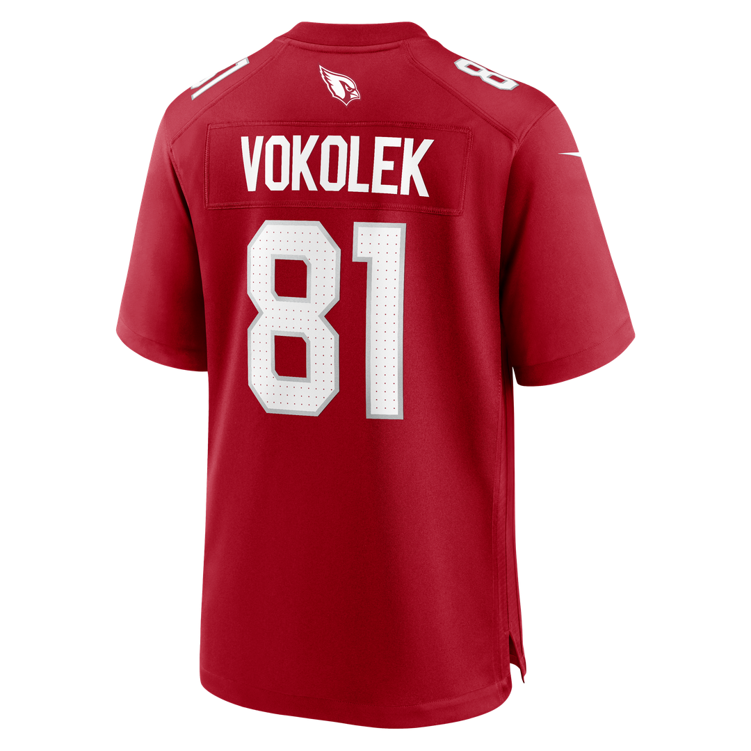 Travis Vokolek Arizona Cardinals Game Jersey - Cardinal