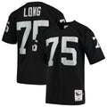Howie Long Las Vegas Raiders 1983 Authentic Throwback Jersey - Black