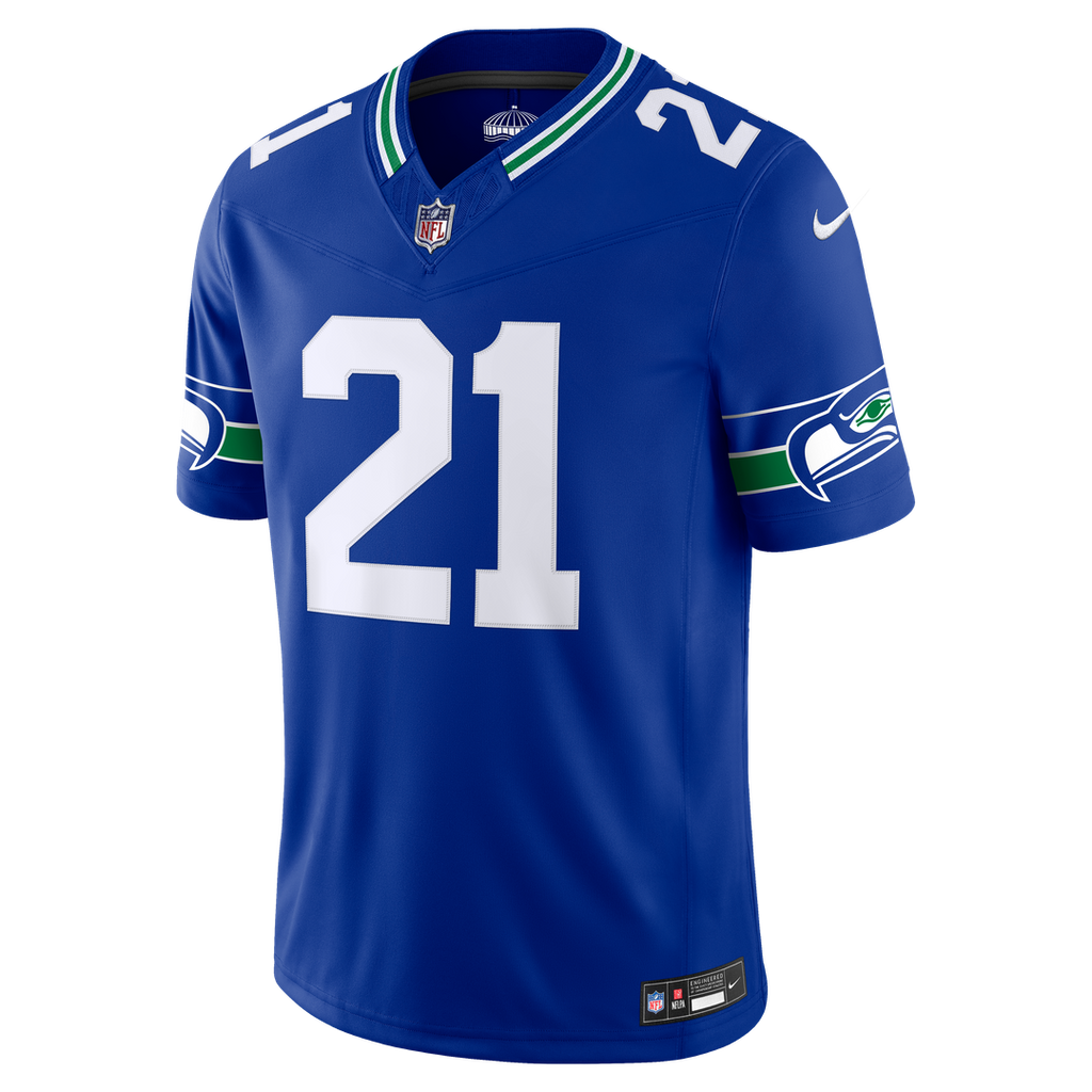Devon Witherspoon Seattle Seahawks Alternate Vapor F.U.S.E. Stitched Limited Jersey - Royal Blue