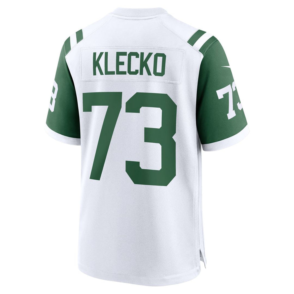 Joe Klecko New York Jets Alternate Game Jersey - White