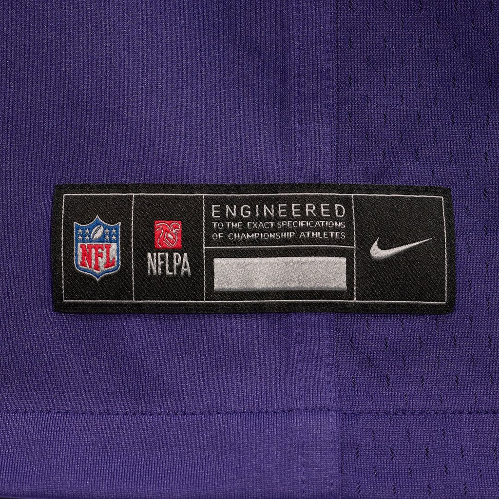 Nick Moore Baltimore Ravens Game Jersey - Purple