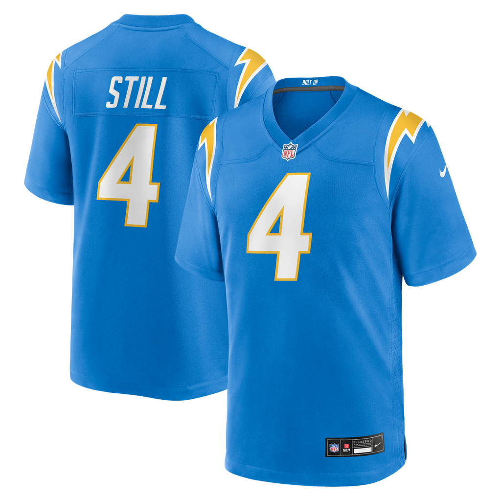 Tarheeb Still Los Angeles Chargers Game Jersey - Powder Blue