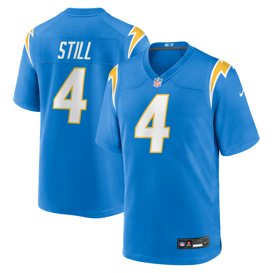 Tarheeb Still Los Angeles Chargers Game Jersey - Powder Blue