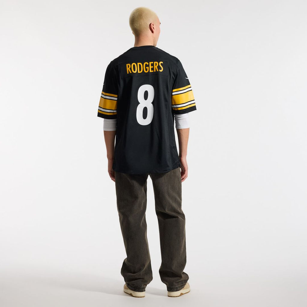 Aaron Rodgers Pittsburgh Steelers Alternate 1933 Throwback Game Jersey - Gold