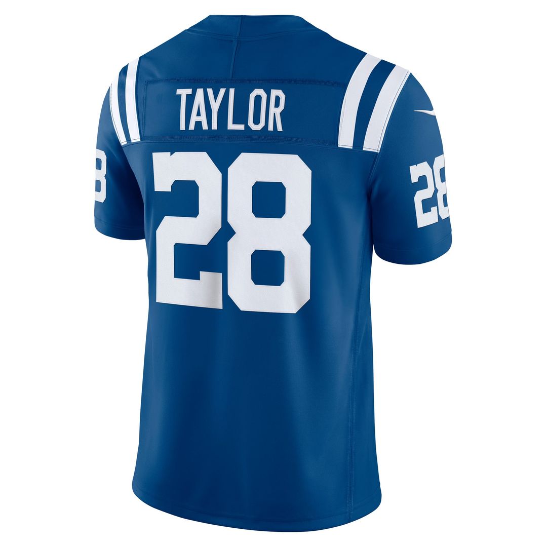 Jonathan Taylor Indianapolis Colts Vapor F.U.S.E. Stitched Limited Jersey - White