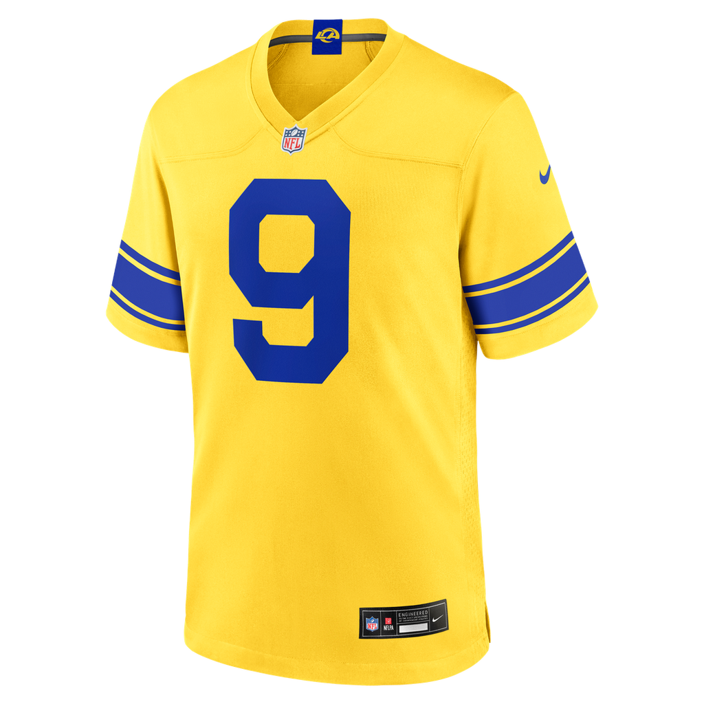Matthew Stafford Los Angeles Rams White Game Jersey - White