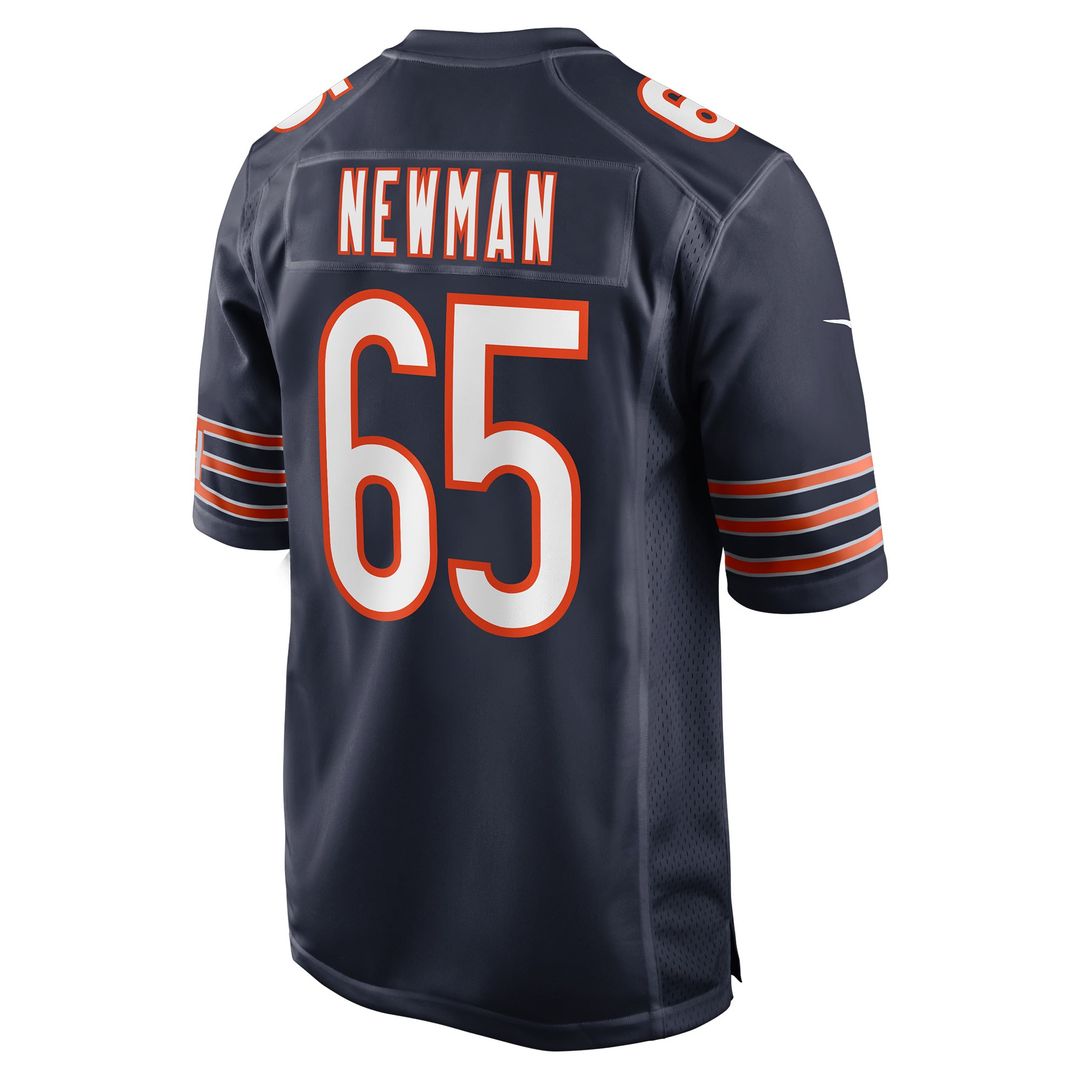 Luke Newman Chicago Bears Game Jersey - Navy