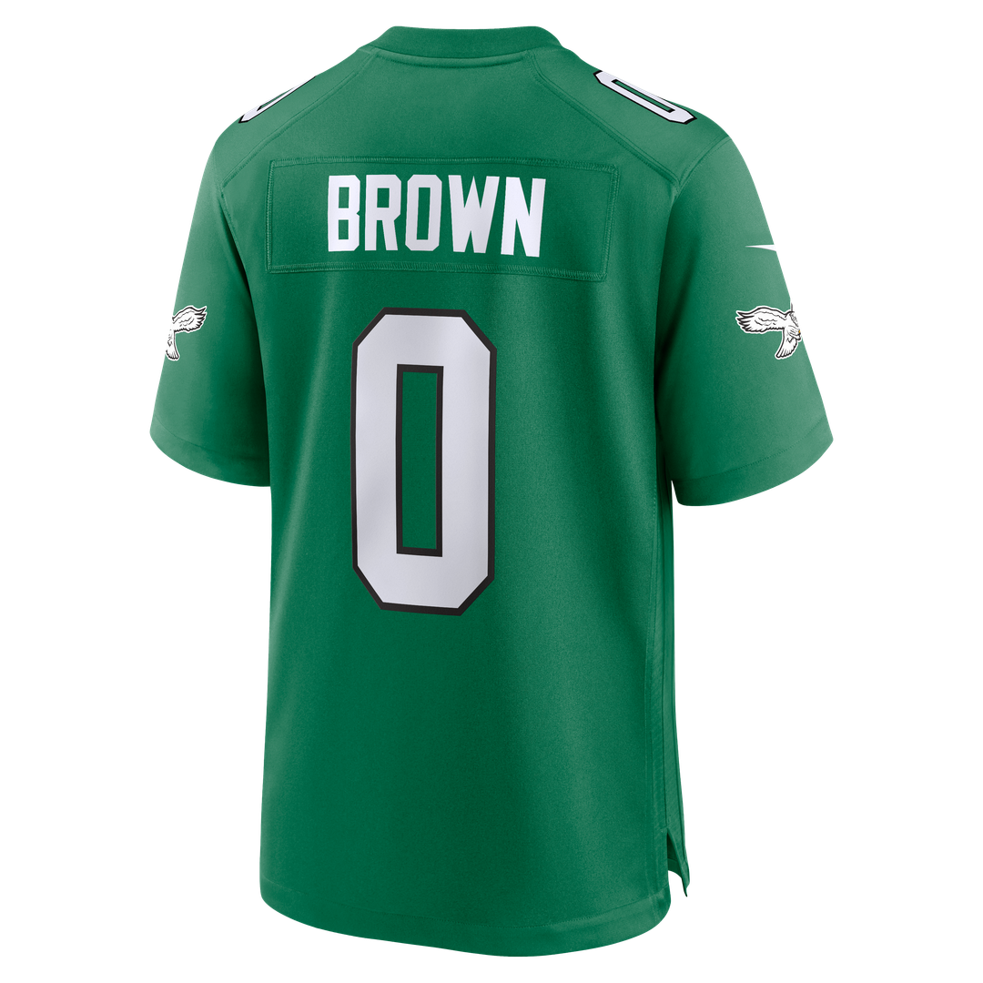 Marquise Brown Philadelphia Eagles Game Jersey - Midnight Green
