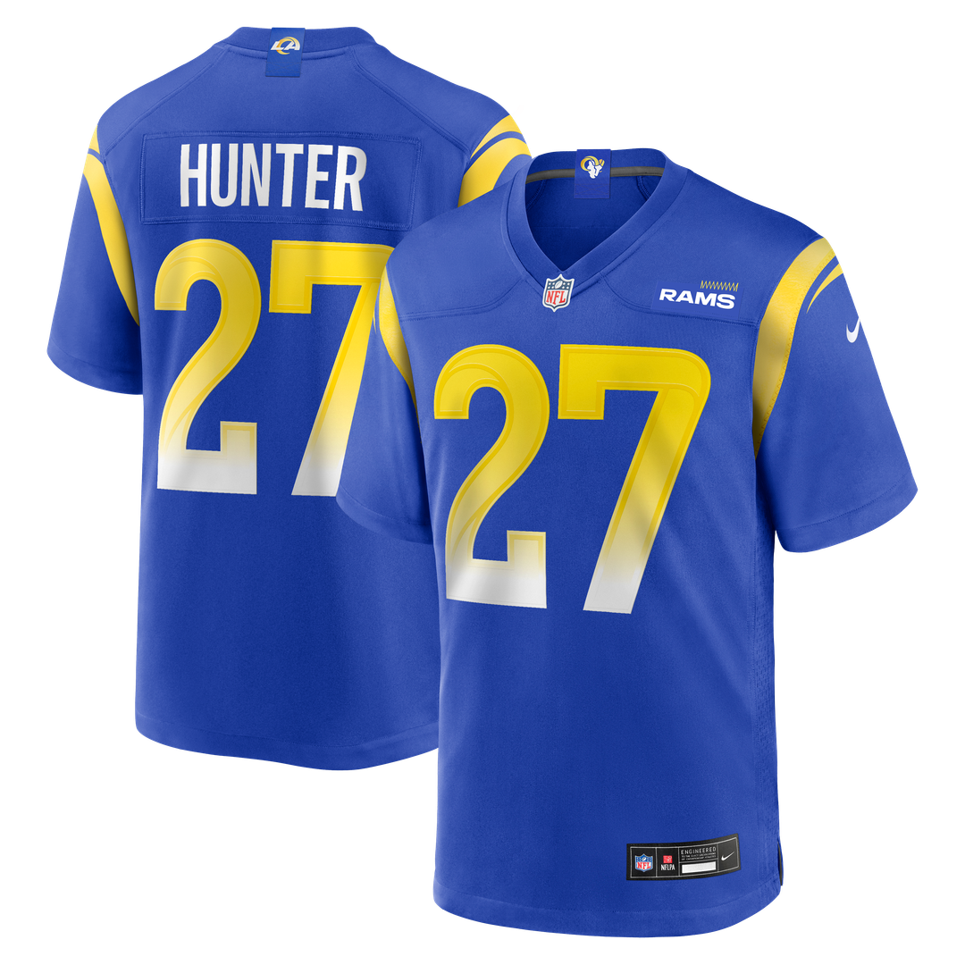 Jarquez Hunter Los Angeles Rams Game Jersey - Royal Blue