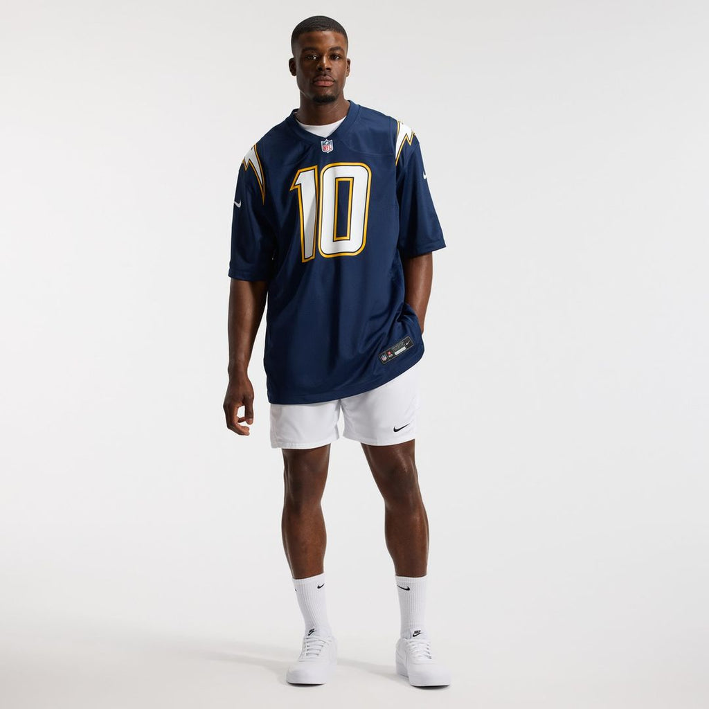 Justin Herbert Los Angeles Chargers Game Jersey - Powder Blue