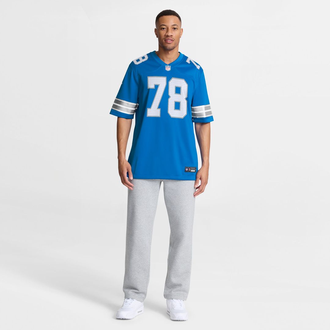 Ben Bartch Detroit Lions Game Jersey - Blue