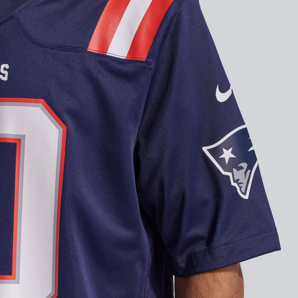 Drake Maye New England Patriots Game Jersey - Navy