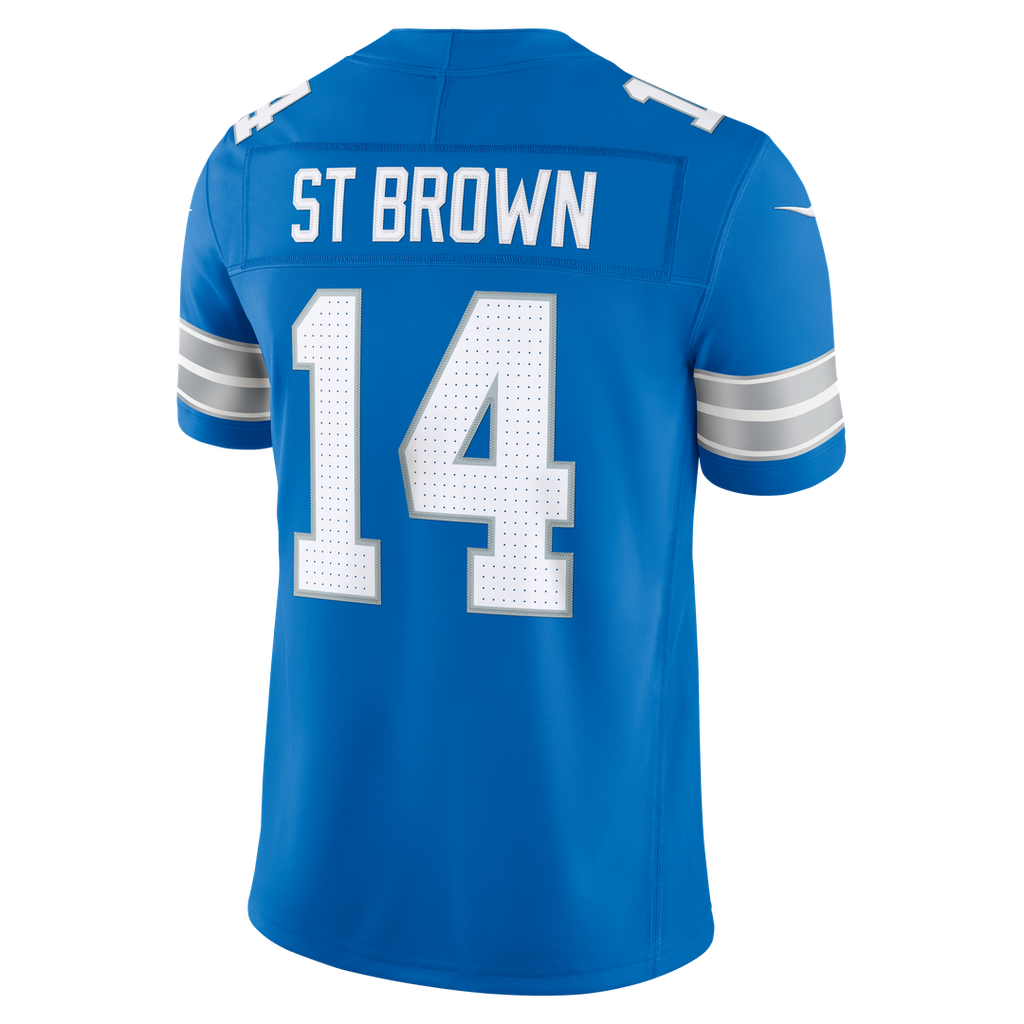 Amon-Ra St. Brown Detroit Lions Alternate Vapor F.U.S.E. Stitched Limited Jersey - Black