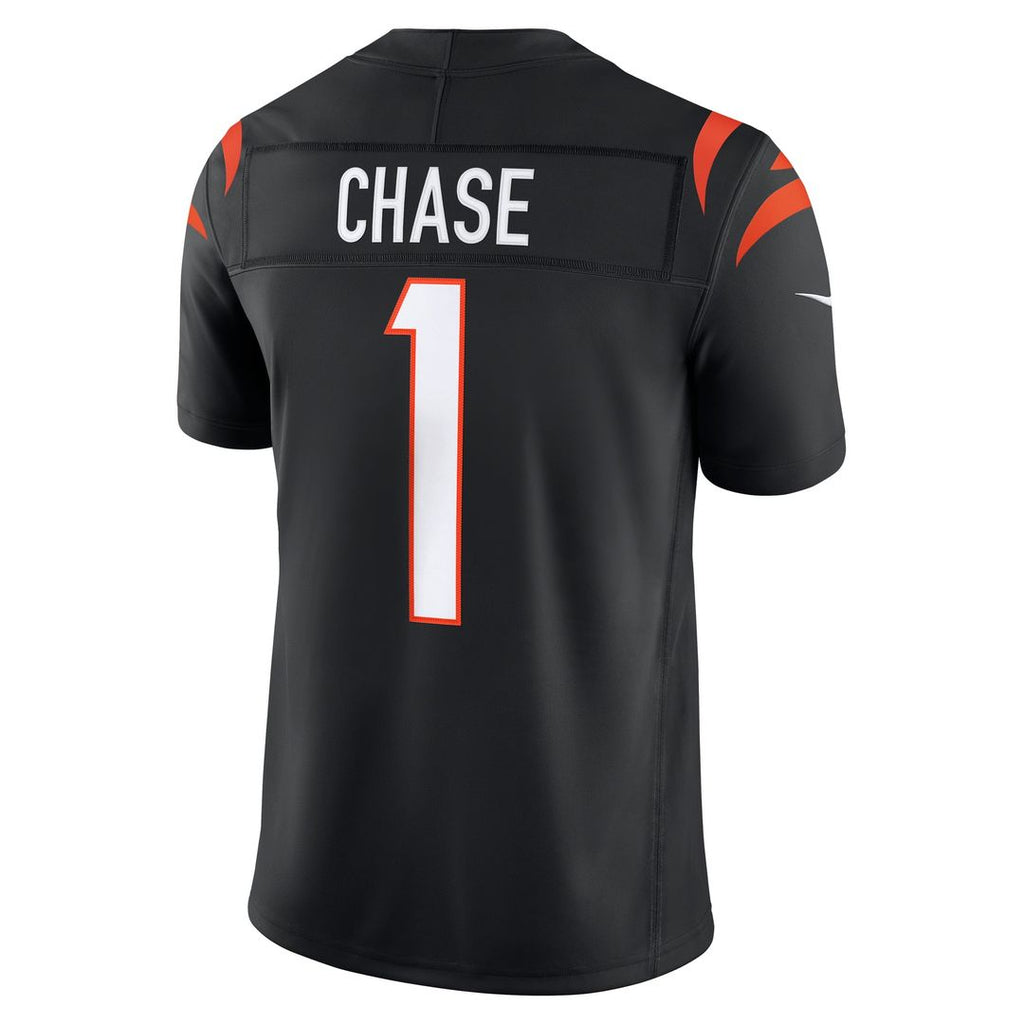 Ja'Marr Chase Cincinnati Bengals Vapor F.U.S.E. Stitched Limited Jersey - White