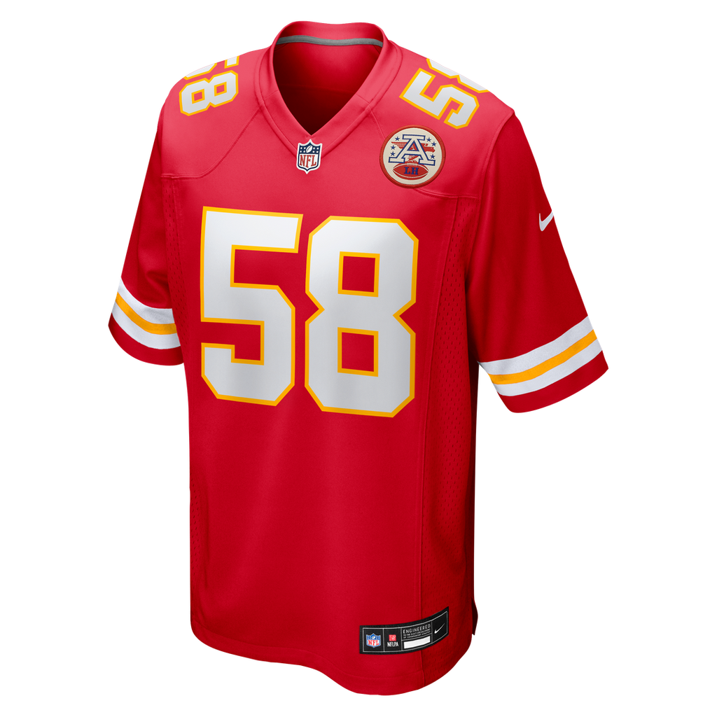 Derrick Thomas Kansas City Chiefs Game Jersey - Red