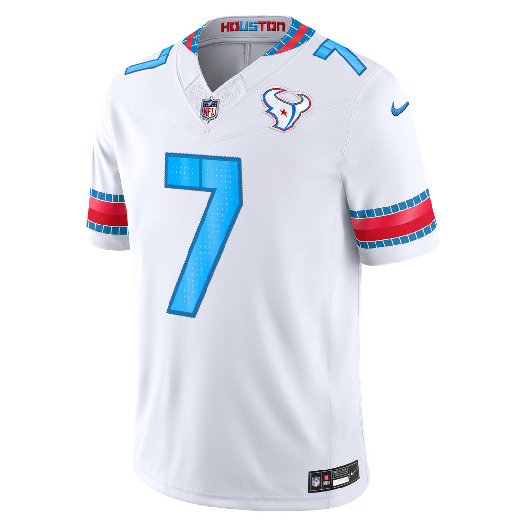 C.J. Stroud Houston Texans 2026 Rivalries Collection Stitched Limited Jersey - White