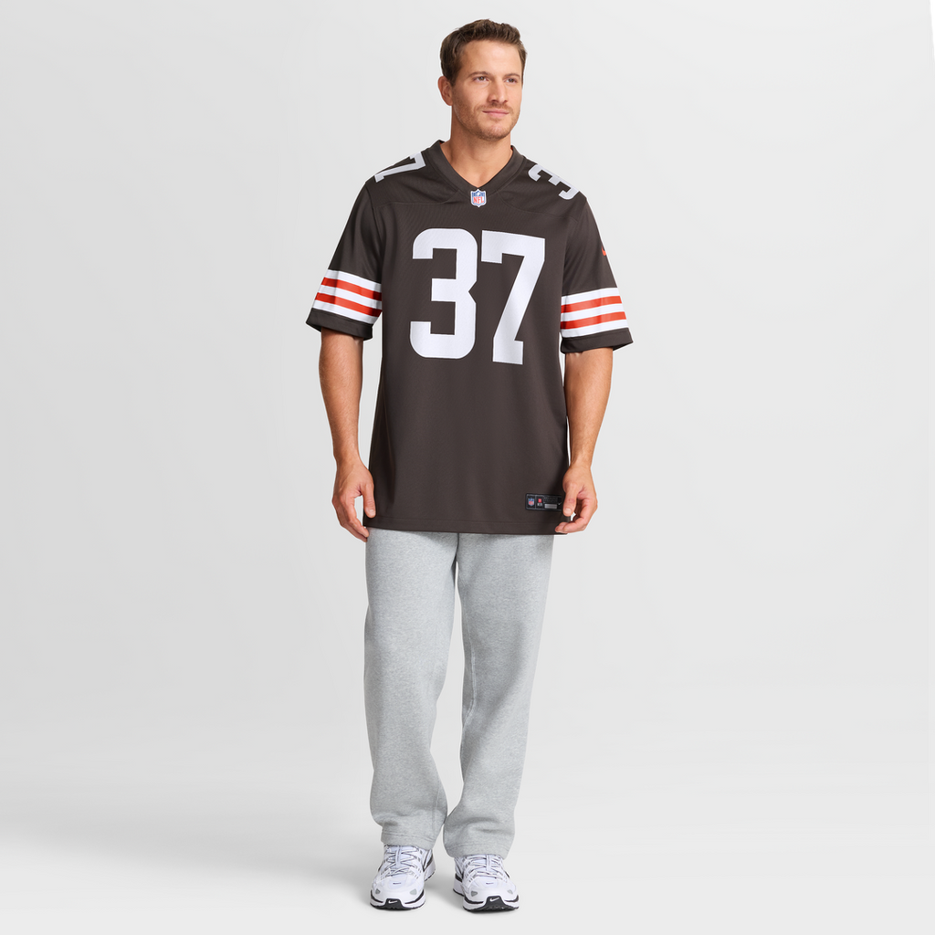 D'Angelo Ross Cleveland Browns Game Jersey - Brown