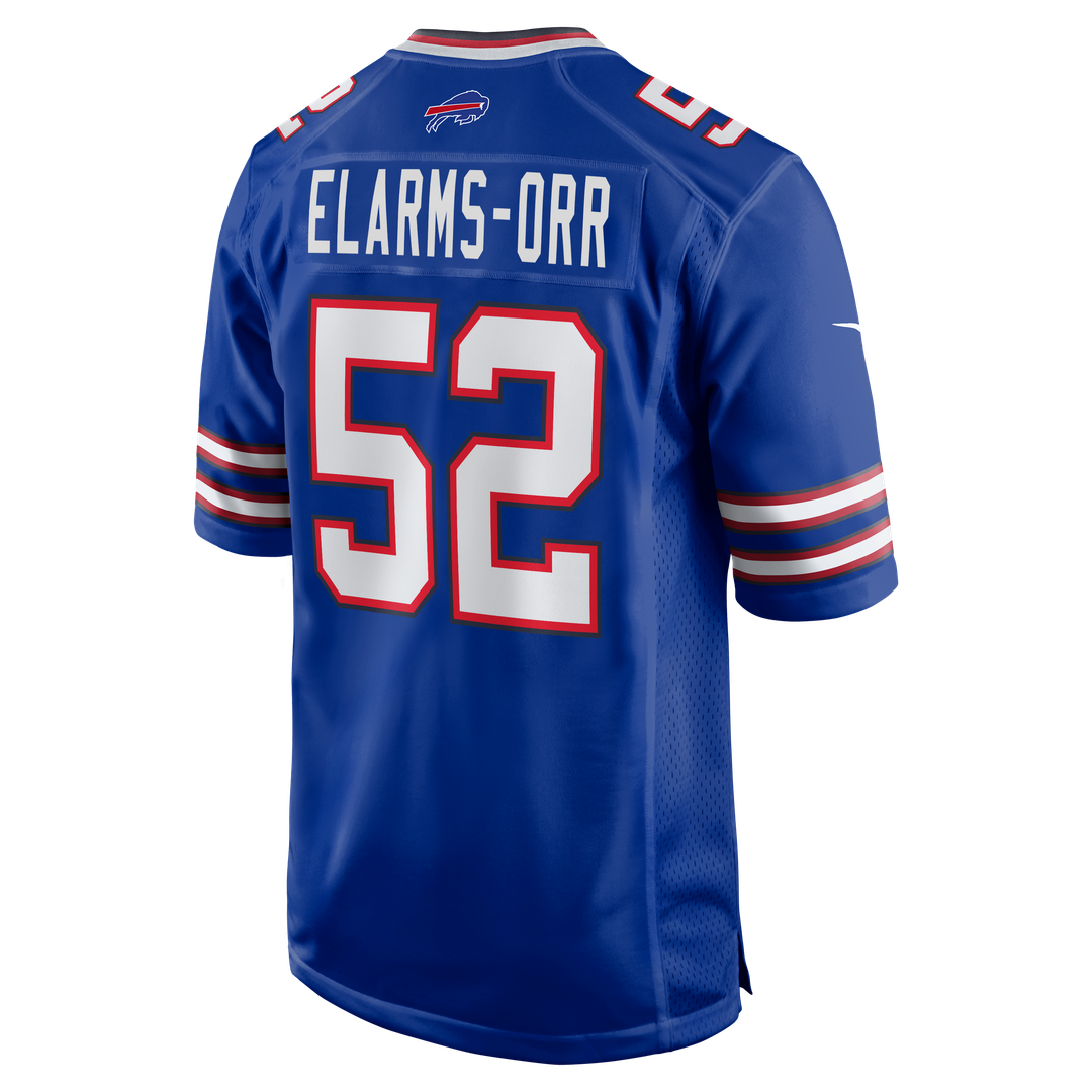 Kaleb Elarms-Orr Buffalo Bills Game Jersey - Royal Blue
