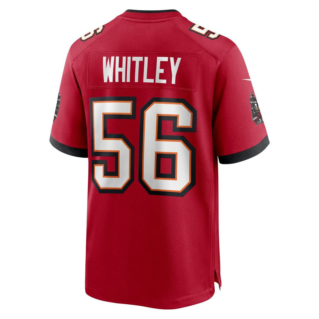 Benton Whitley Tampa Bay Buccaneers Game Jersey - Red