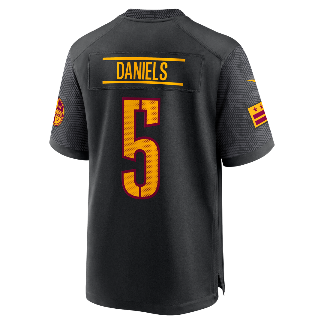 Jayden Daniels Washington Commanders Game Jersey - White