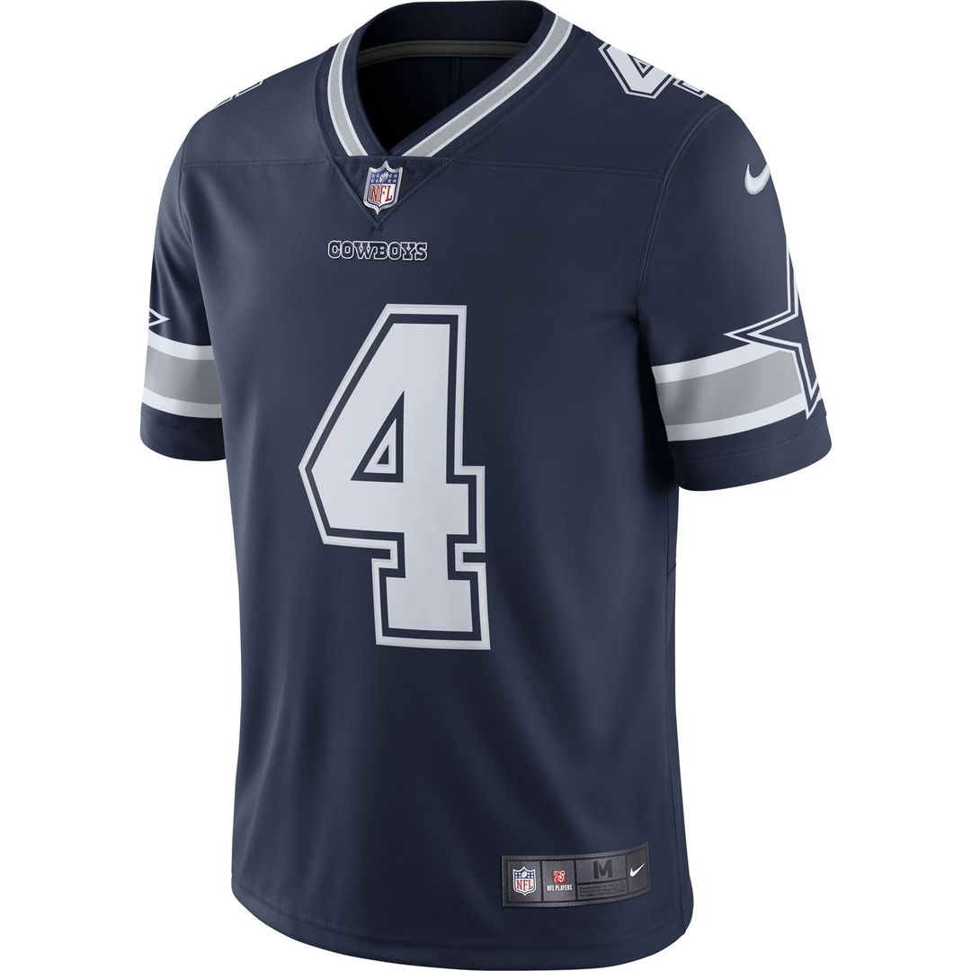 Dak Prescott Dallas Cowboys Vapor Limited Jersey - Navy