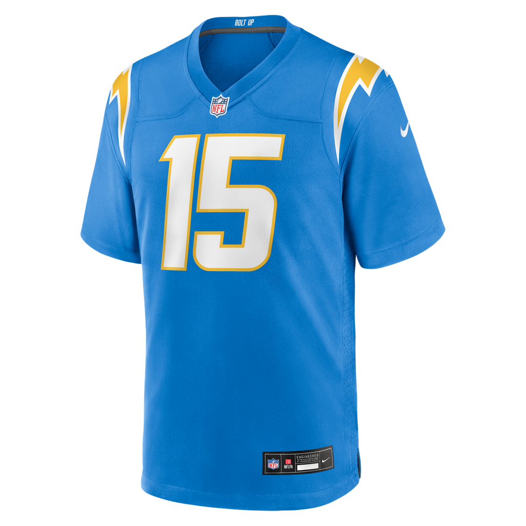 Ladd McConkey Los Angeles Chargers Alternate Super Chargers Game Jersey - Navy