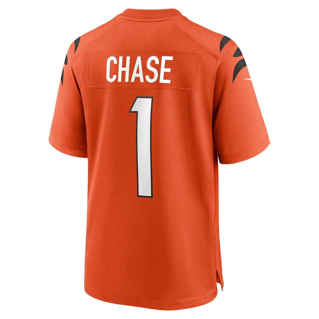 Ja'Marr Chase Cincinnati Bengals Game Jersey - Black