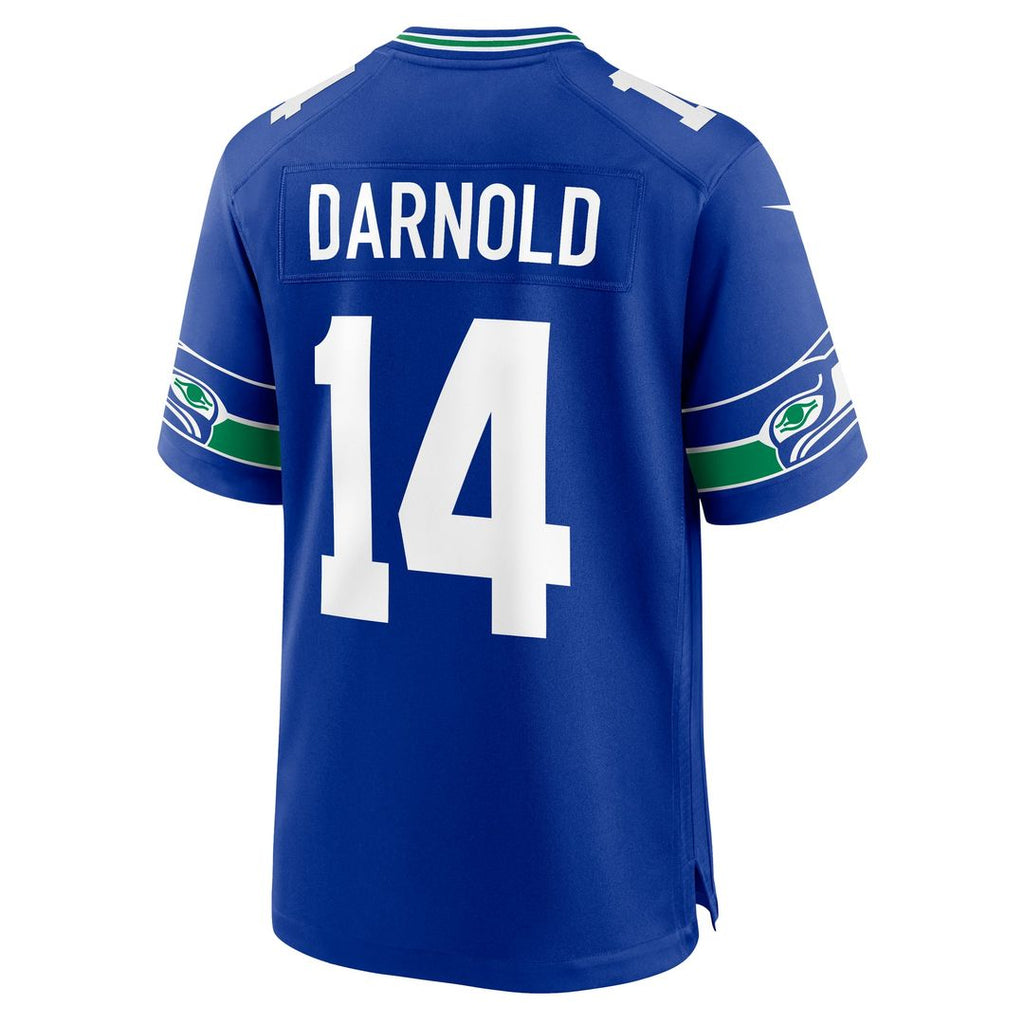 Sam Darnold Seattle Seahawks Alternate Game Jersey - Royal Blue