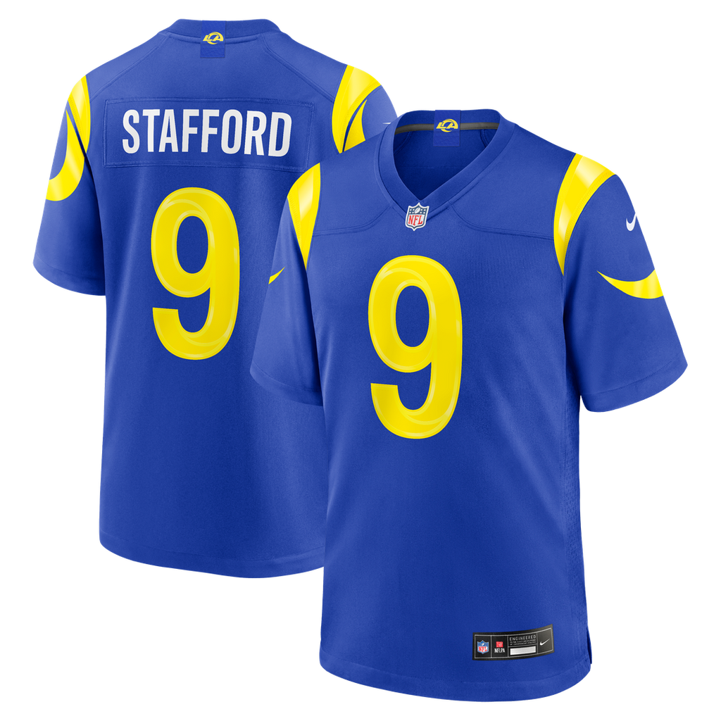 Matthew Stafford Los Angeles Rams Game Jersey - Royal Blue