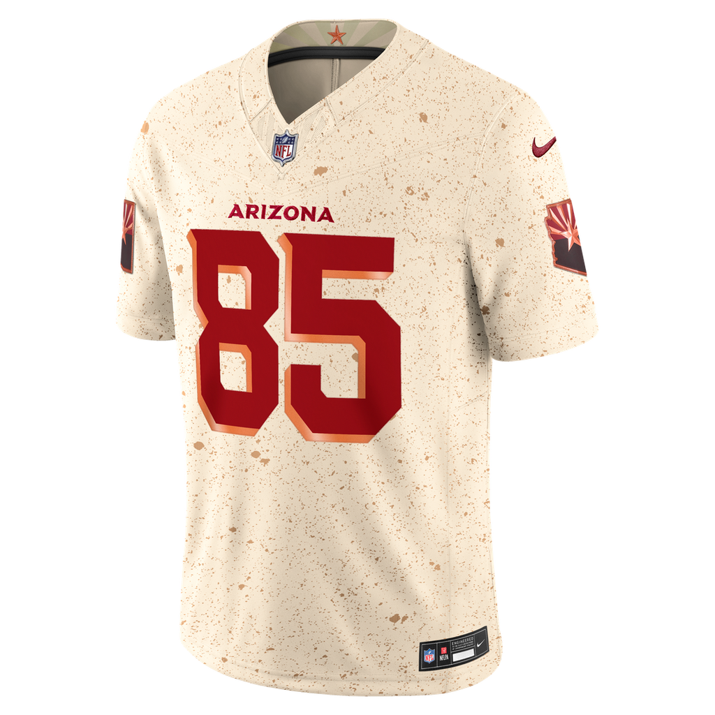 Trey McBride Arizona Cardinals Rivalries Collection Stitched Limited Jersey - Natural