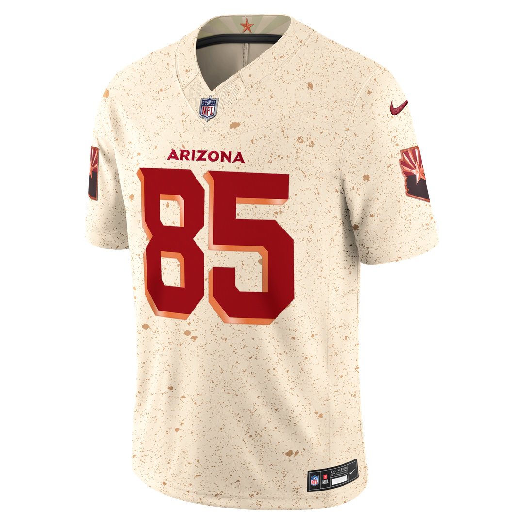 Trey McBride Arizona Cardinals Rivalries Collection Stitched Limited Jersey - Natural