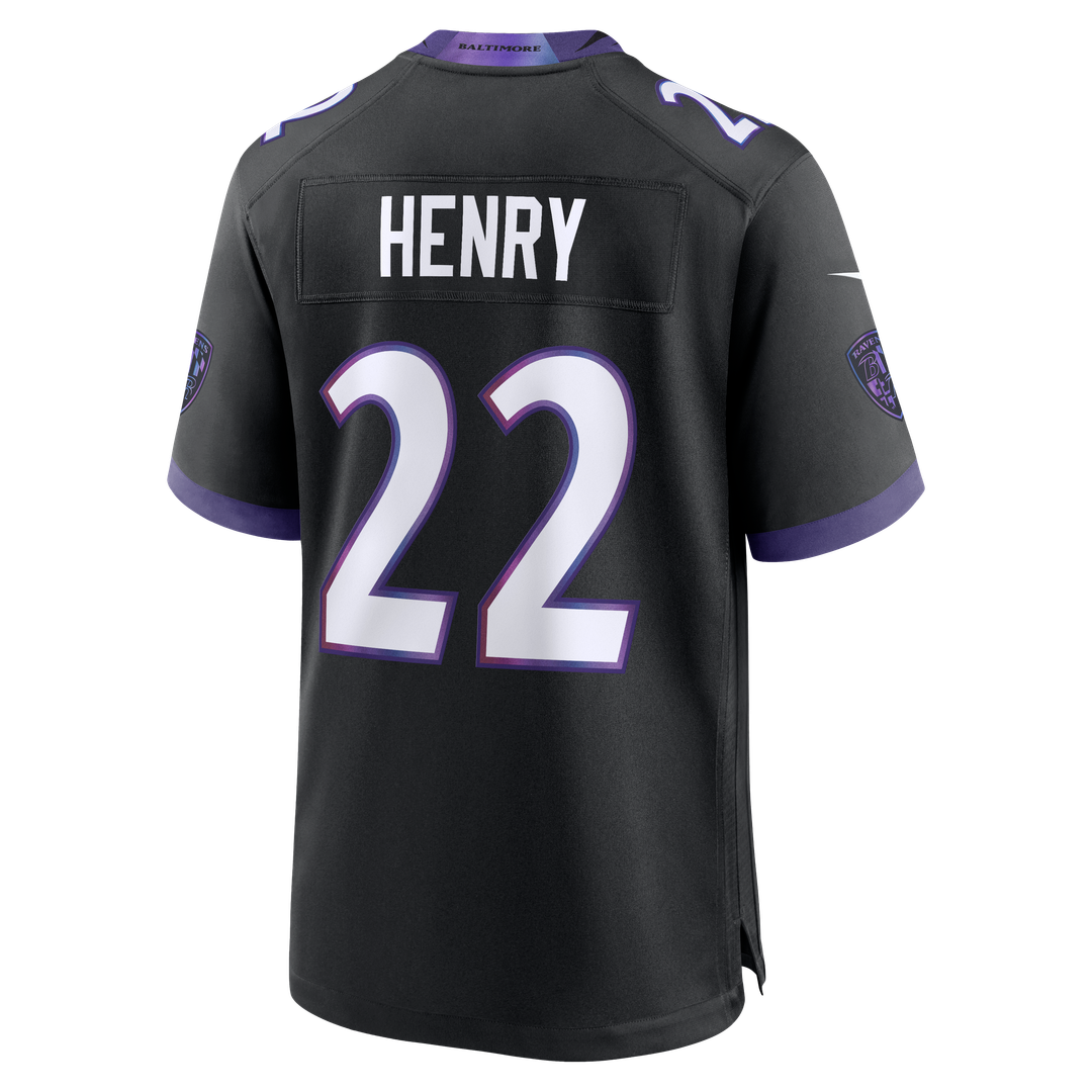 Derrick Henry Baltimore Ravens Alternate Game Jersey - Purple